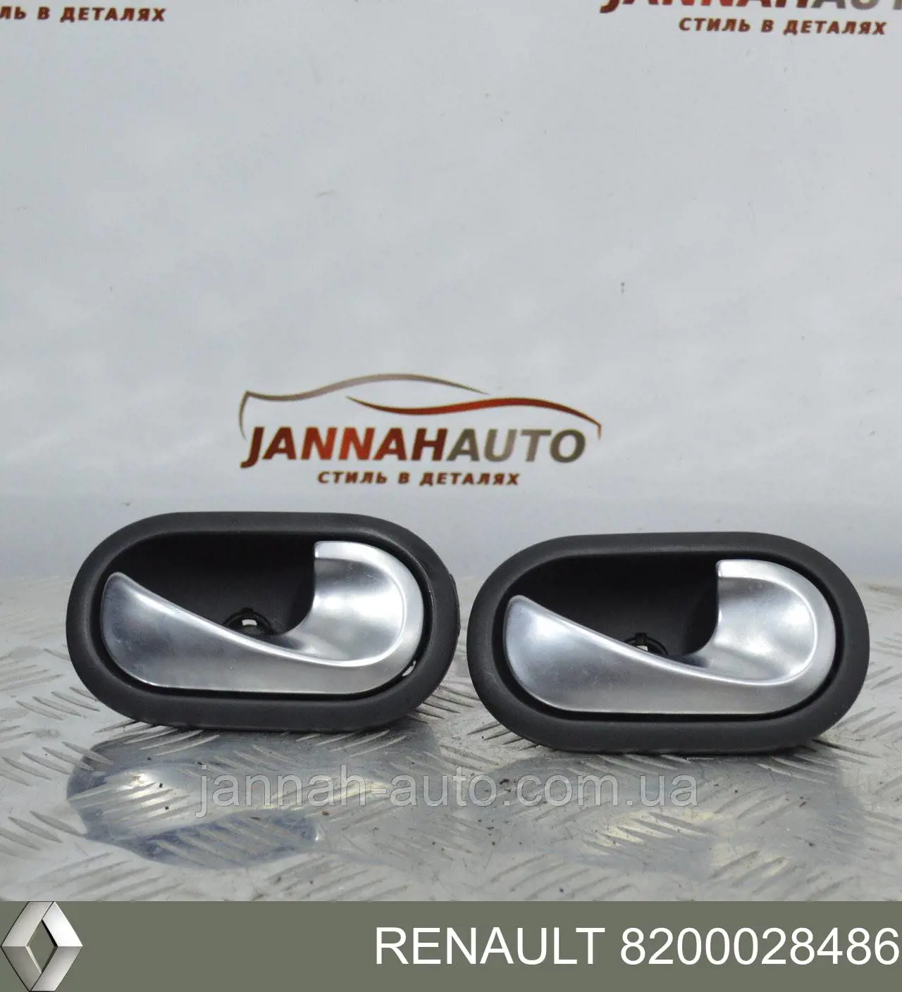 Ручка двери правой внутренняя передняя/задняя Renault (RVI) 8200491984