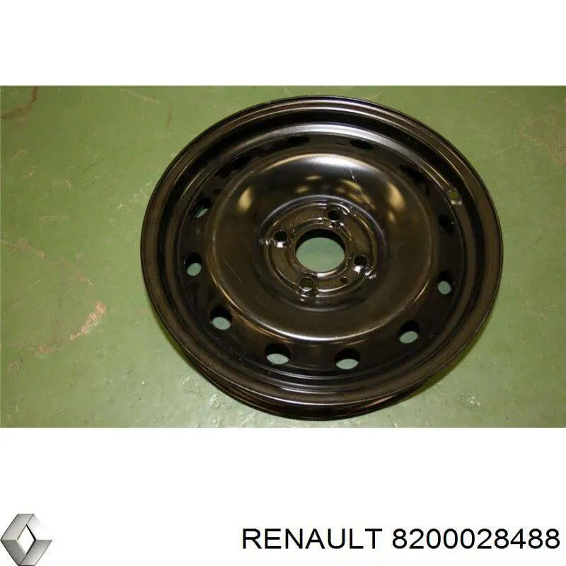 Discos de roda de aço (estampados) para Renault Megane (KA0)