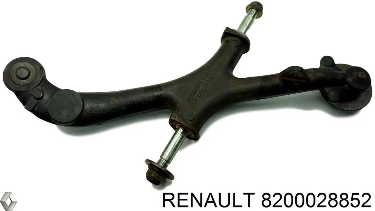 Braço oscilante superior direito de suspensão dianteira para Renault Master (FD)