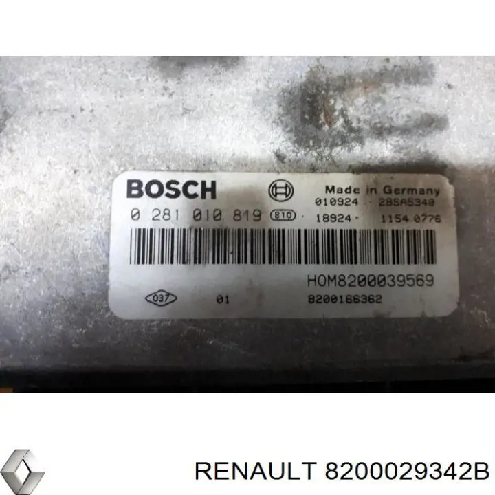8200029342B Renault (RVI) Монтажный блок предохранителей