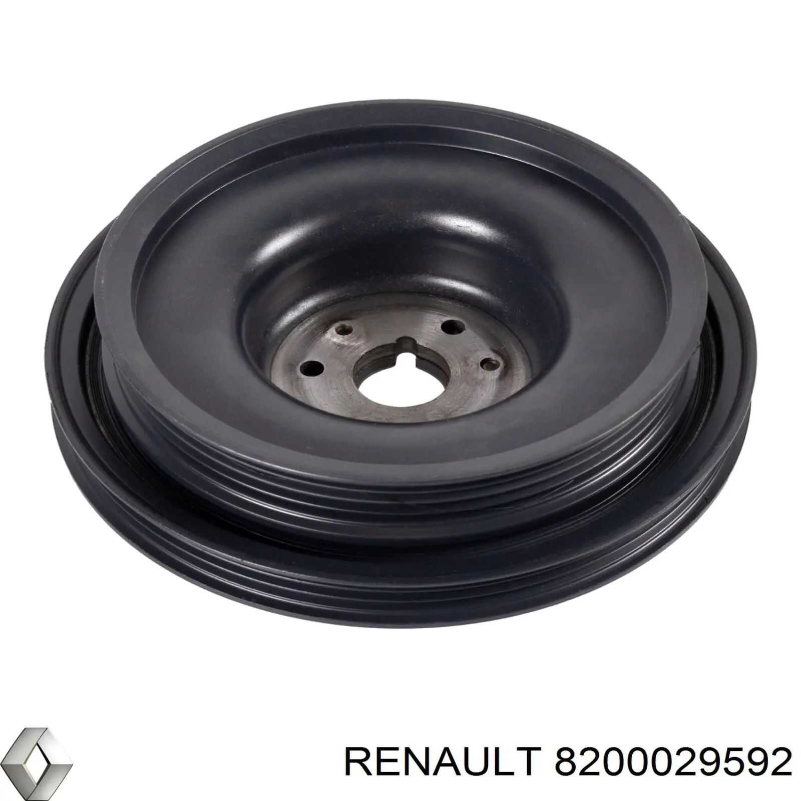 Купить 8200029592 Renault (RVI) Шкив-демпфер коленвала