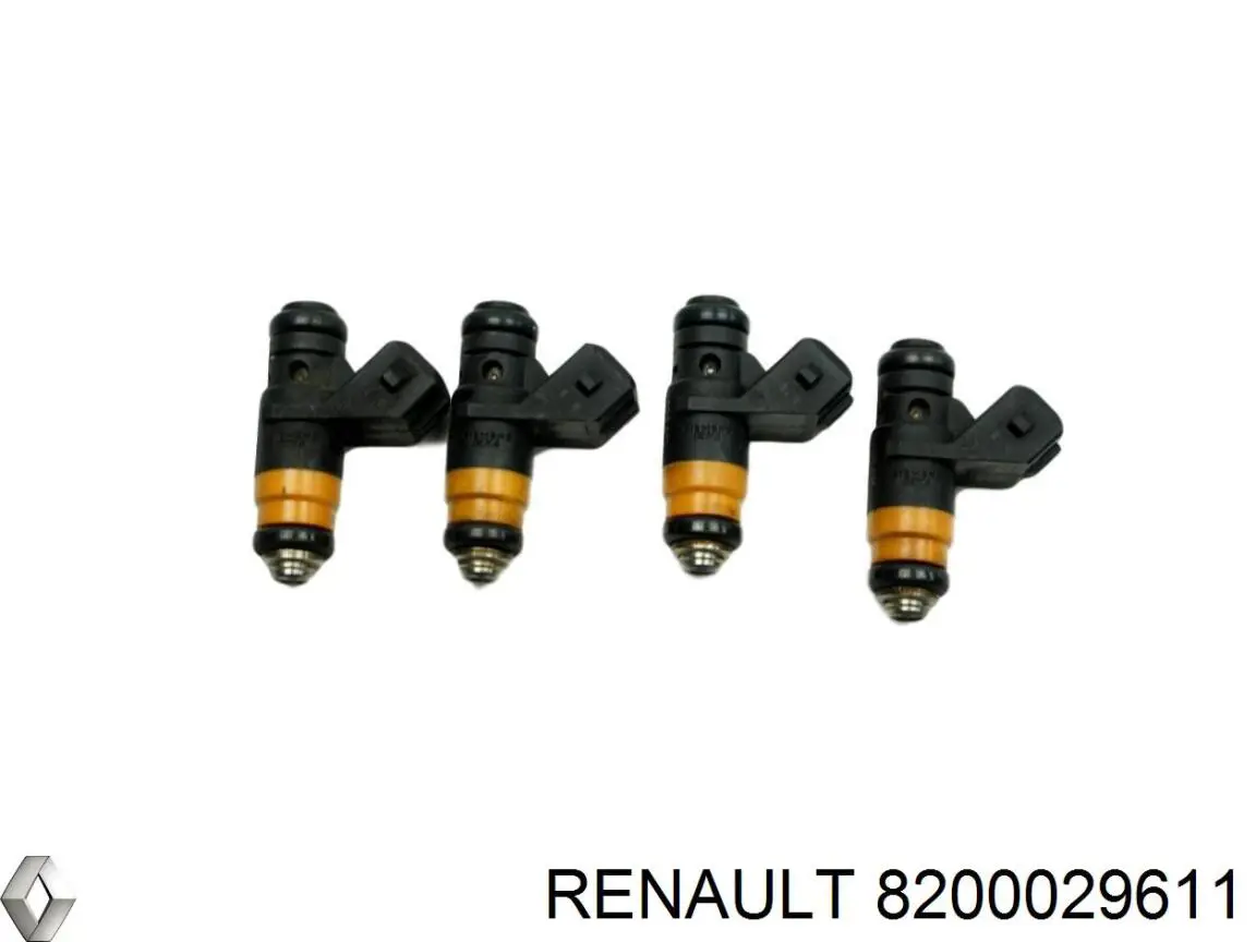 8200029611 Renault (RVI) injetor de injeção de combustível