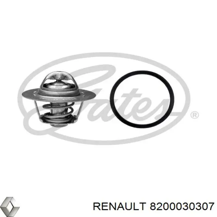 Купить 8200030307 Renault (RVI) Автомобильный термостат