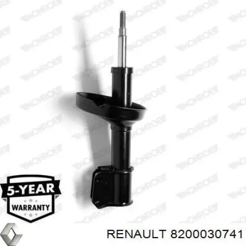 Амортизатор передний Renault (RVI) 8200030741