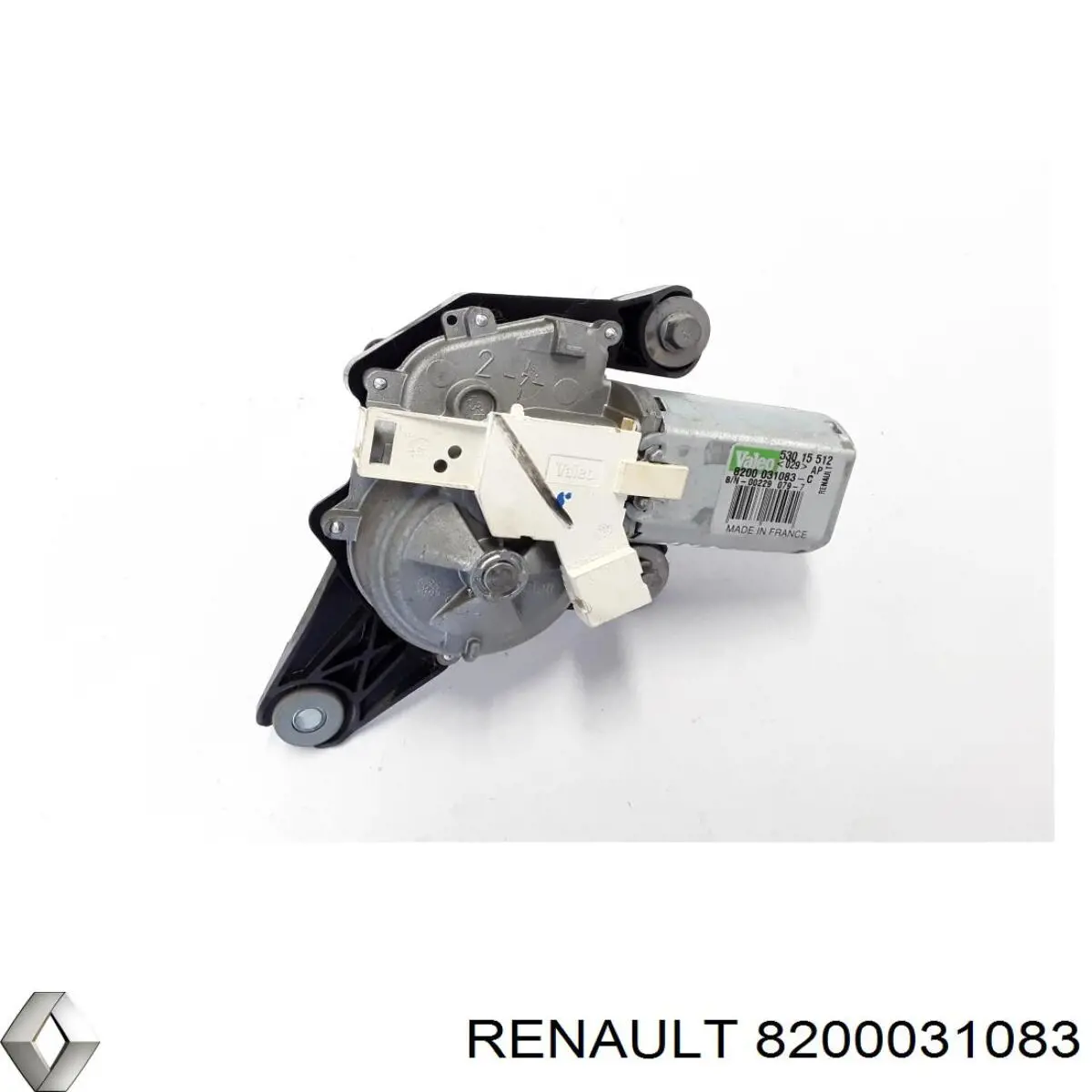 Моторчик заднего дворника 8200031083 Renault (RVI)