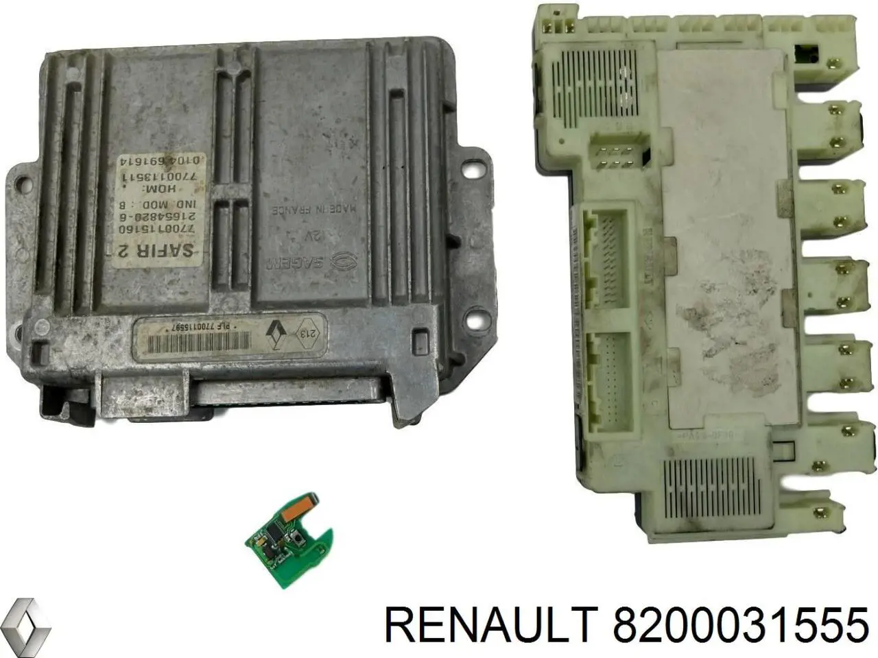 Модуль управления двигателем Renault (RVI) 8201150877