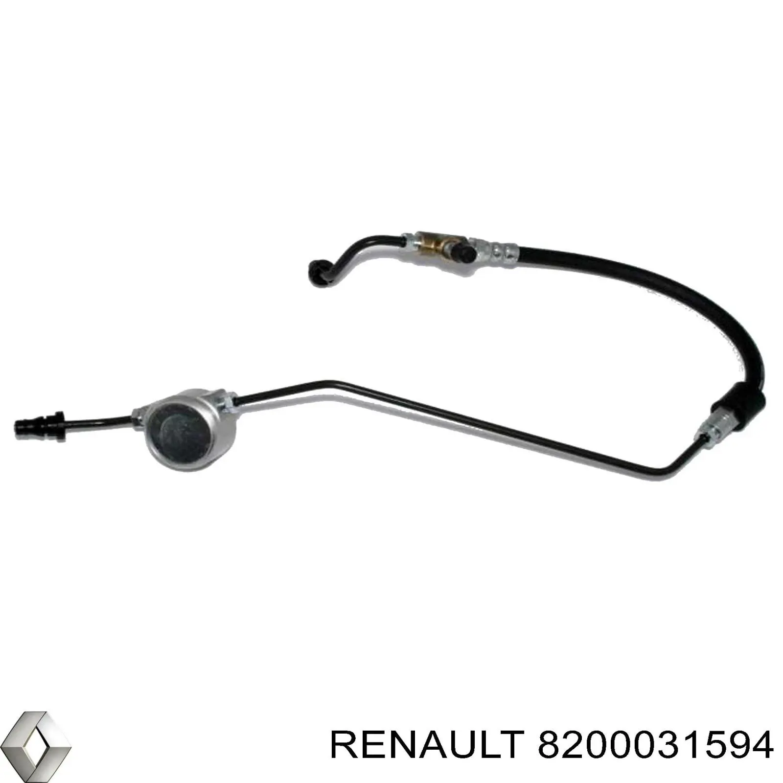 Шланг сцепления на Renault Trafic II 