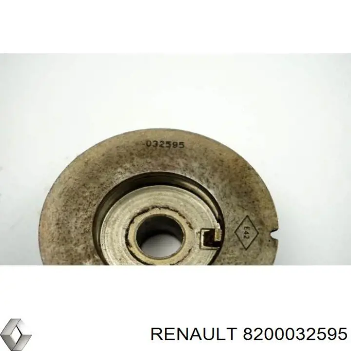 Звездочка привода коленвала 8200032595 Renault (RVI)