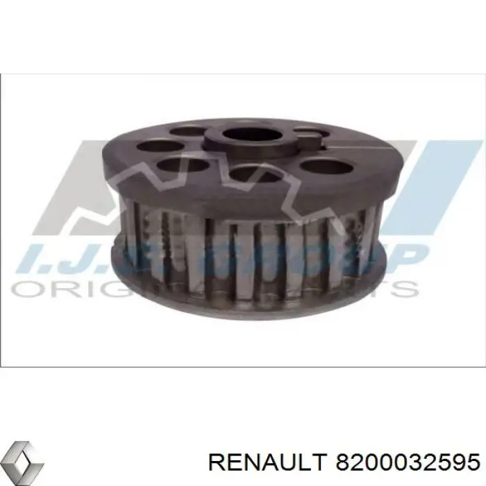 Звездочка привода коленвала двигателя Renault (RVI) 8200032595