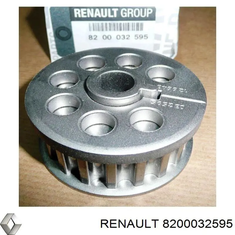 Звездочка привода коленвала 8200032595 Renault (RVI)