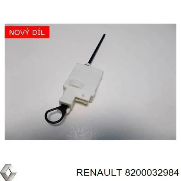 Мотор-привод открытия лючка бака 8200032984 Renault (RVI)