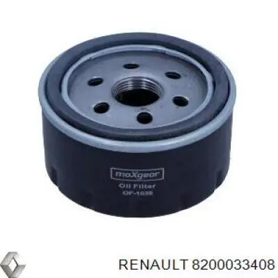 Фильтр очистки масла центробежный Renault (RVI) 8200033408 цена, от 4.05 USD