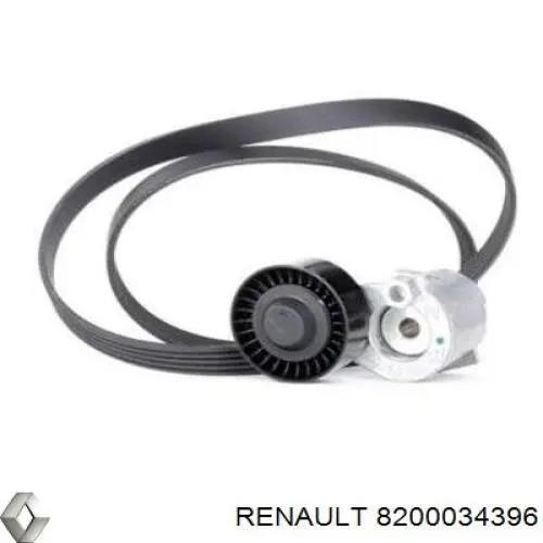 Correa trapezoidal 8200034396 Renault (RVI)