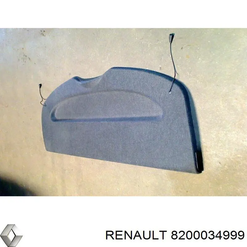 Prateleira de salão traseira para Renault Megane (BM0, CM0)