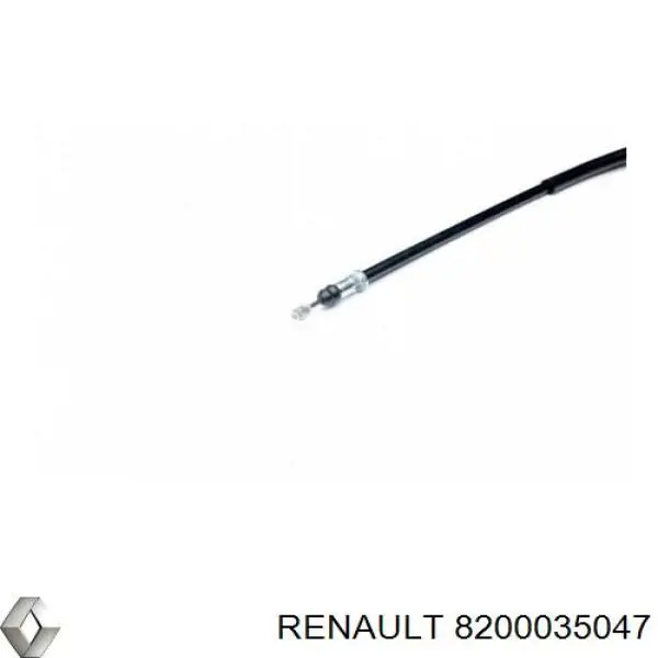 Трос ручного тормоза задний Renault (RVI) 8200035047 цена, от 15.19 USD