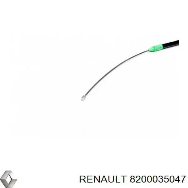 Купить 8200035047 Renault (RVI) Трос стояночного тормоза задний левый
