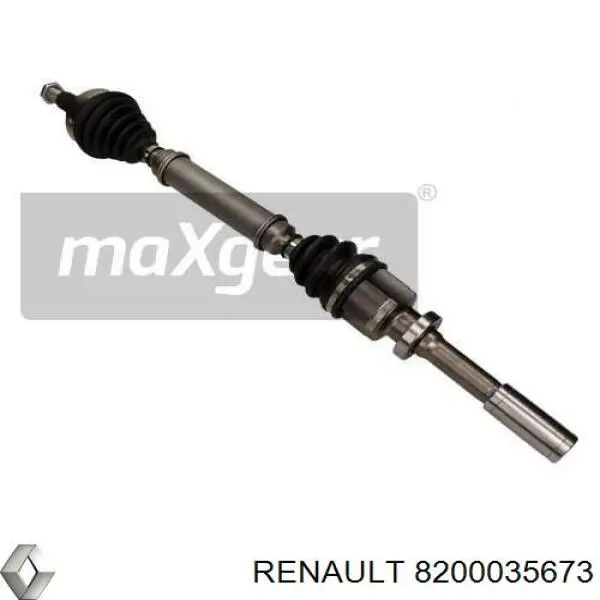 8200035673 Renault (RVI) полуось (привод передняя правая)