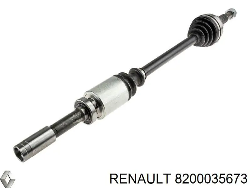 Привод передний правый Renault (RVI) 8200035673 цена, от 93.08 USD