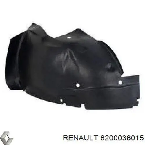 Подкрылок крыла переднего левый передний 8200036015 Renault (RVI)