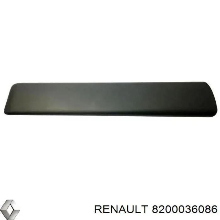 Placa sobreposta da porta dianteira direita para Renault Trafic (FL)