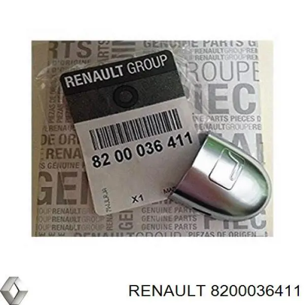 8200036411 Renault (RVI) Tampa de maçaneta externa da porta dianteira direita