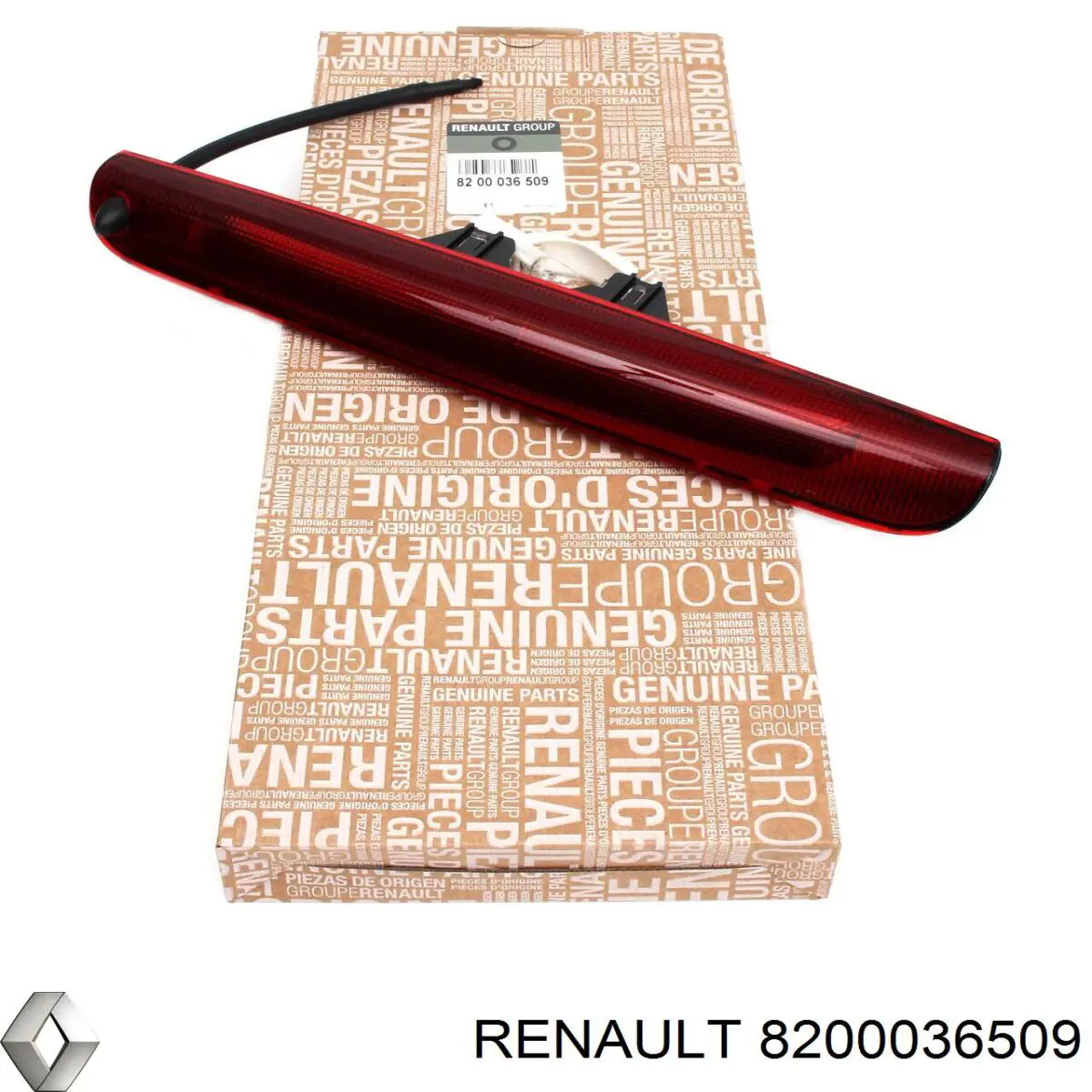 Sinal de parada traseiro adicional para Renault Espace IV JK0