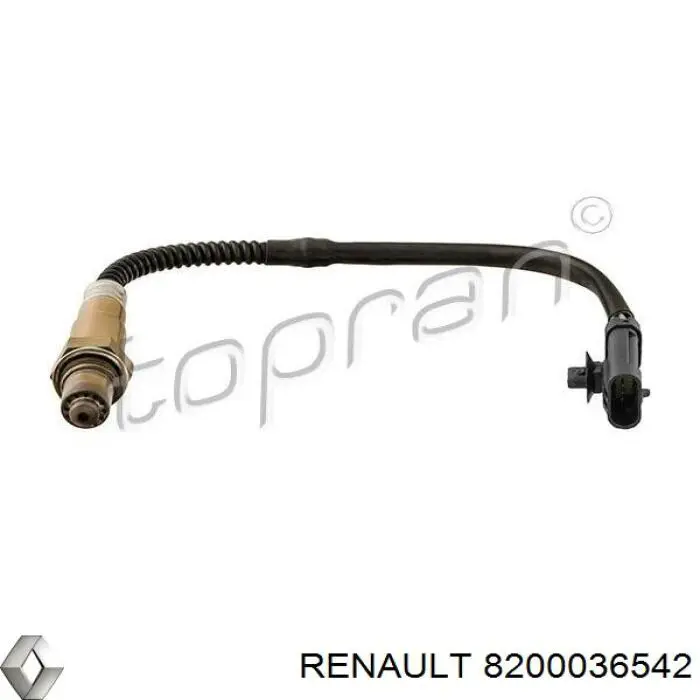 Лямбдазонд, датчик кислорода после катализатора Renault (RVI) 8200036542 цена, от 41.52 USD