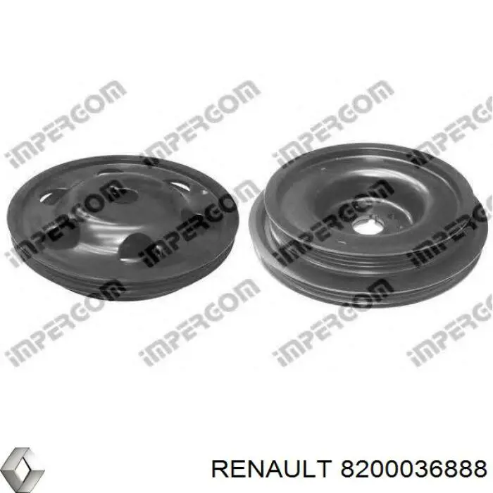 Шкив коленвала (демпфер) Ruville 520364 цена, от 69.55 USD