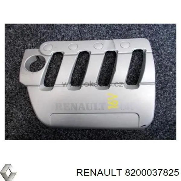 8200037825 Renault (RVI) tampa de motor decorativa
