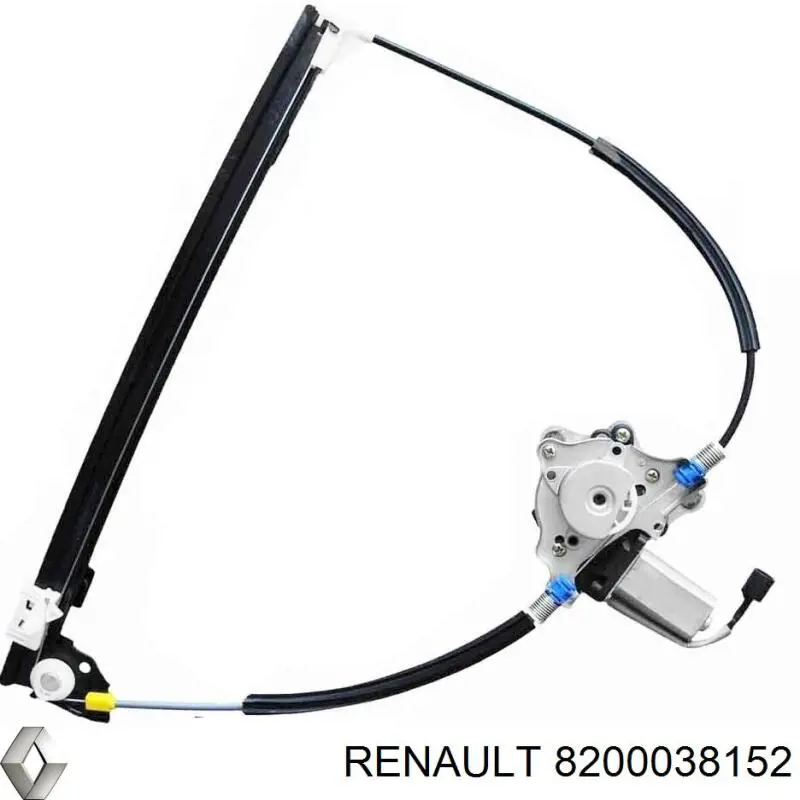 Стеклоподъемник передней правой двери Renault (RVI) 8200038152 цена, от 35.50 USD