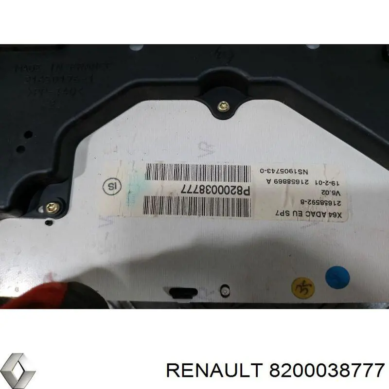 Приборная доска Renault (RVI) 8200038777