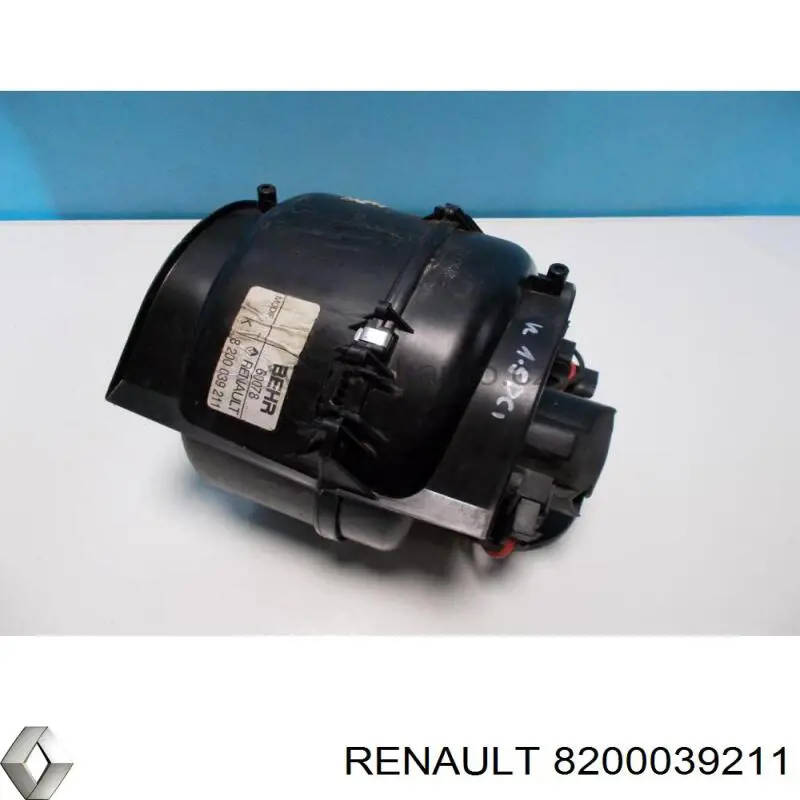 Вентилятор печки 8200039211 Renault (RVI)