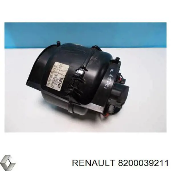 8200039211 Renault (RVI) motor de ventilador de forno (de aquecedor de salão)