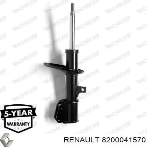 Амортизатор передней подвески левой Renault (RVI) 8200041570 цена, от 42.08 USD