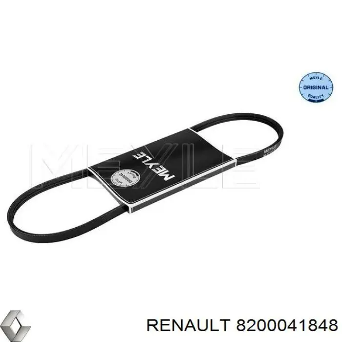 Correa trapezoidal 8200041848 Renault (RVI)