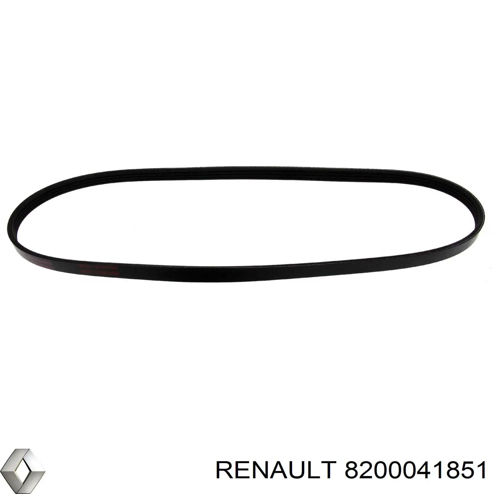 Ремень генератора 8200041851 Renault (RVI)