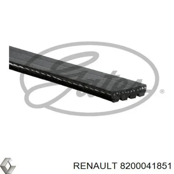 Клиновый ремень Renault (RVI) 8200041851 цена, от 6.34 USD