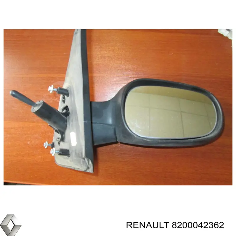 Правое боковое зеркало 8200042362 Renault (RVI)