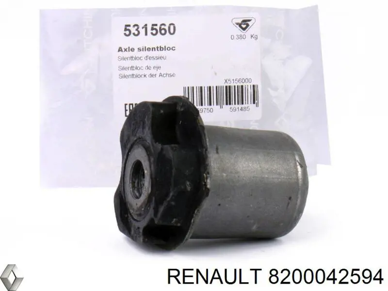 Сайлентблок заднего подрамника Renault (RVI) 8200042594 цена, от 12.45 USD