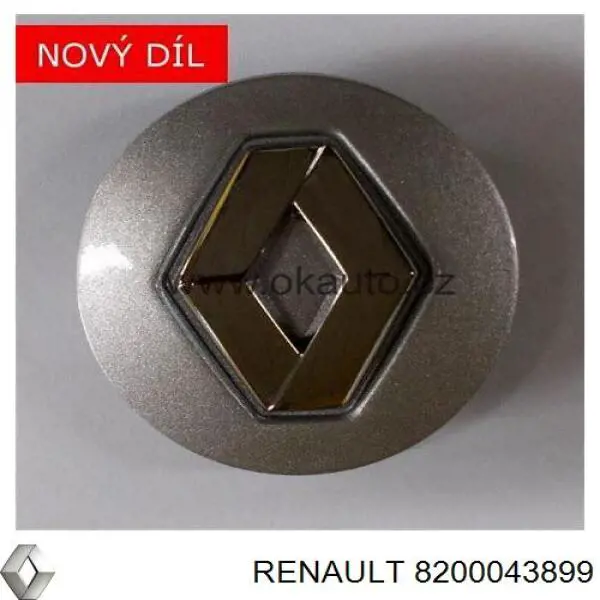 Ковпак колісного диска 8200043899 Renault (RVI)