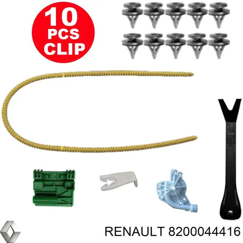 Купить 8200044416 Renault (RVI) Механизм стеклоподъемника двери задней левой