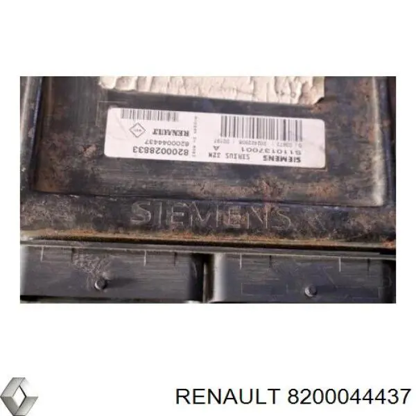 8200044437 Renault (RVI) Мозги двигателя