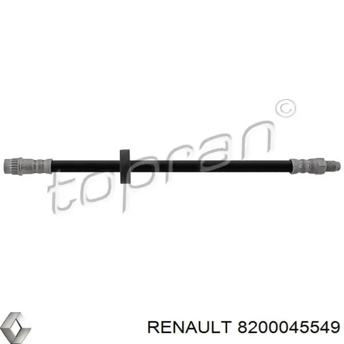 Шланг тормозной передний 8200045549 Renault (RVI)