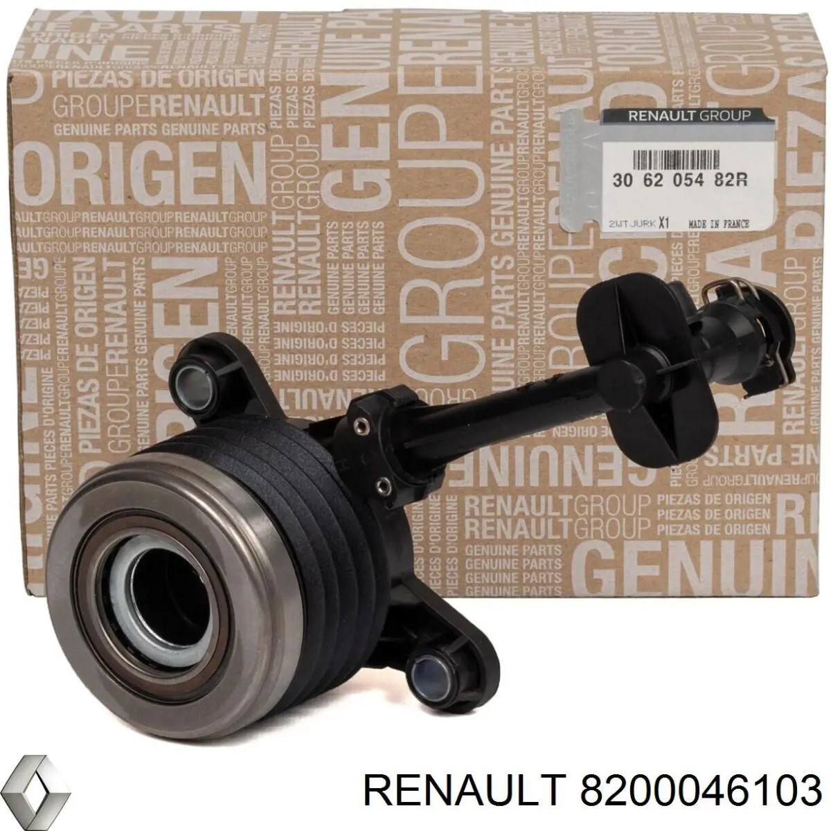 Цилиндр сцепления рабочий с выжимным подшипником Renault (RVI) 8200046103 цена, от 37.80 USD