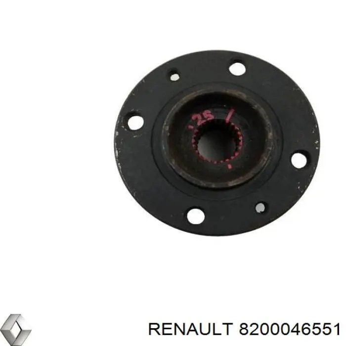 8200046551 Renault (RVI) cubo dianteiro