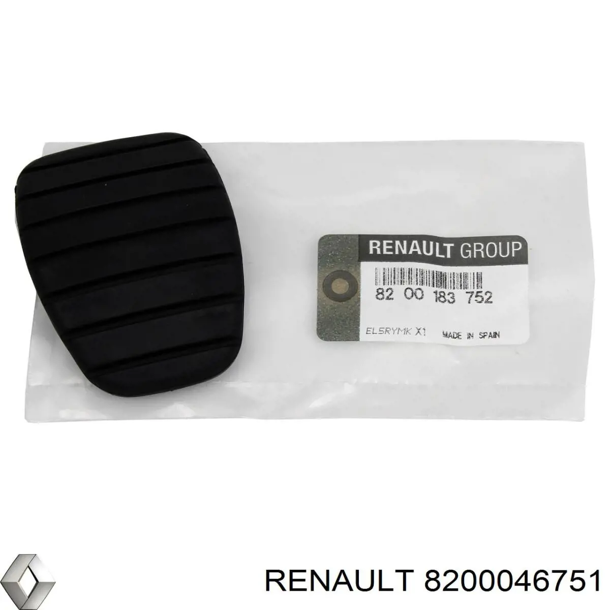 Купить 8200046751 Renault (RVI) Уплотнитель двери боковой (сдвижной)