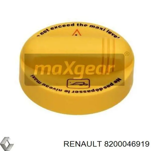 Крышка маслозаливной горловины 8200046919 Renault (RVI)