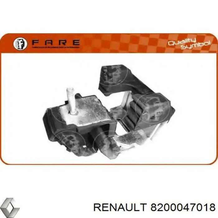 Хомут крепления глушителя задний Renault (RVI) 8200047018 цена, от 11.73 USD