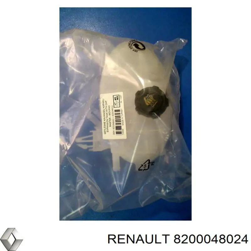 Крышка расширительного бачка 8200048024 Renault (RVI)