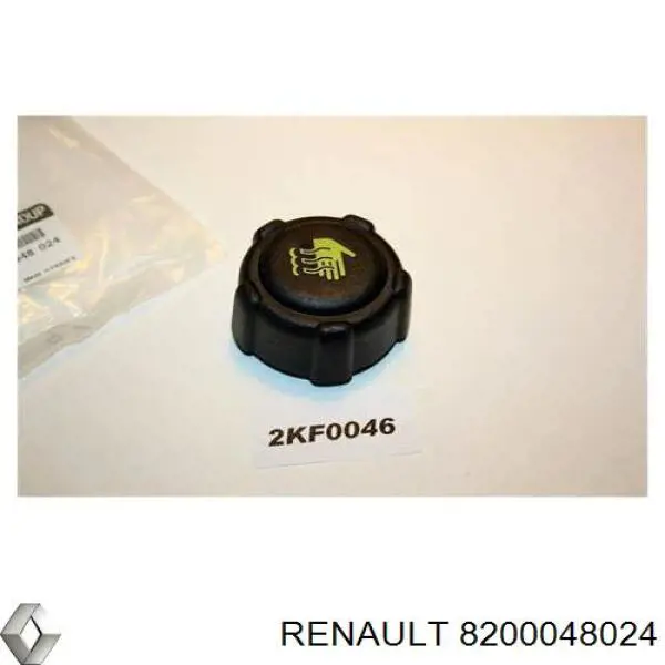 Кришка/пробка розширювального бачка 8200048024 Renault (RVI)